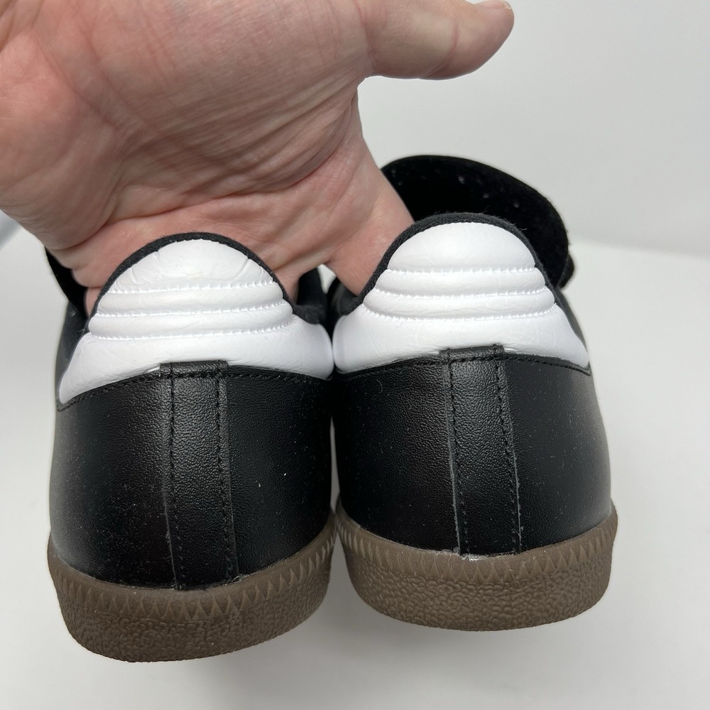 adidas Samba Sneakers Mens Size 11.5 Black White Low Top Lace-Up Athletic Soccer - Picture 14 of 15